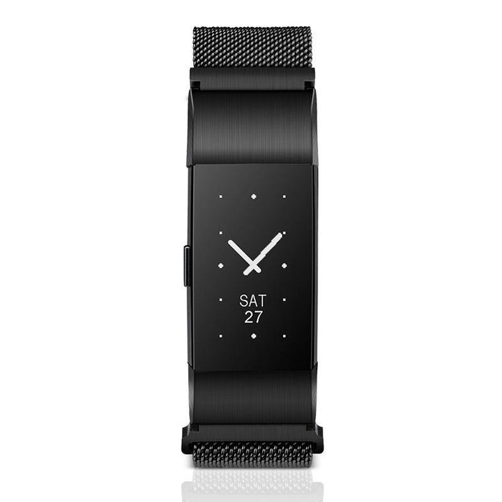 S19 bluetooth Heart Rate Monitor Watch Blood Pressure Weather Smart Wristband - Trendha