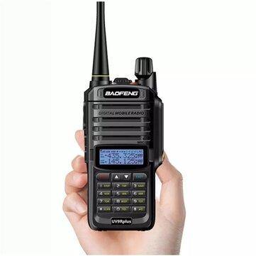 2Pcs Baofeng UV-9R Plus 10W Upgrade Version Two Way Radio VHF UHF Walkie Talkie for CB Ham US Plug - Trendha