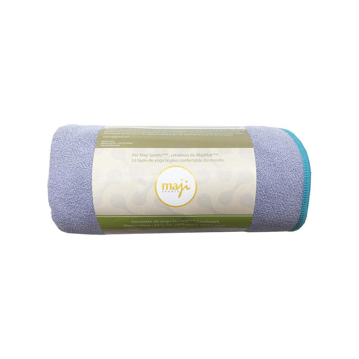 NoSkid Lavender Sandwash Yoga Towel - Trendha