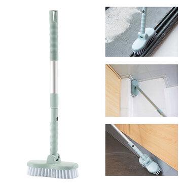 Retractable Bathroom Long Handle Brush Wall Floor Scrub BathTub Shower Tile Cleaning Brushes Tool - Trendha