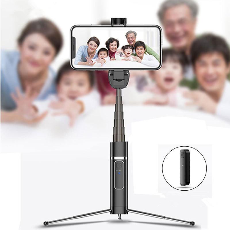 Bakeey Mini Foldable Extended bluetooth Remote Tripod Vlog Selfie Stick Monopod For iPhone Samsung Huawei - Trendha