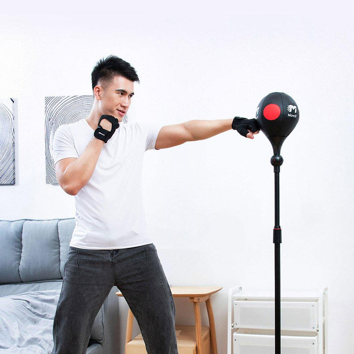 Move It Boxing Target Smart Punch Bag Speed Rebound Boxing Ball with APP Data Monitor Sensor-Adjustable Height Professional Heavy Stand for Releasing Stress Training - Trendha