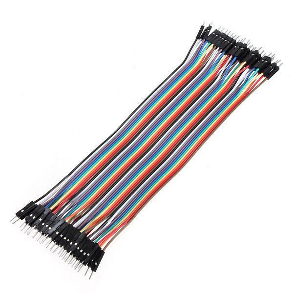 120pcs 20cm Male To Female Female To Female Male To Male Color Breadboard Jumper Cable Dupont Wire - Trendha