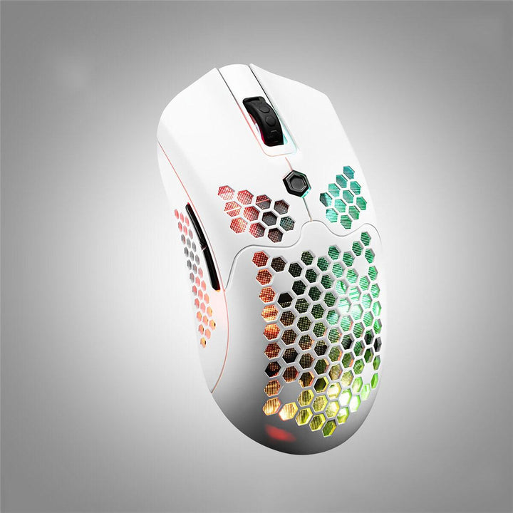ZIYOULANG X2 2.4G Wireless Gaming Mouse Hollow Honeycomb Rechargeable 12000DPI 7 Buttons Ergonomic RGB Optical Mice for Computer Laptop PC Gamer - Trendha