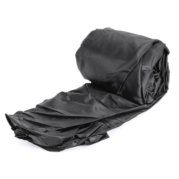 11-13ft 14-16ft 17-19ft 20-22ft Boat Cover UV-Protected Premium Heavy Duty 210D Trailerable Canvas Black - Trendha
