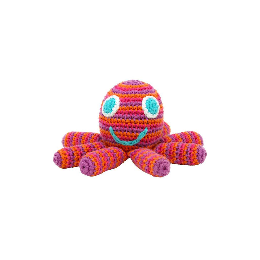 Pink Octopus Rattle - Trendha