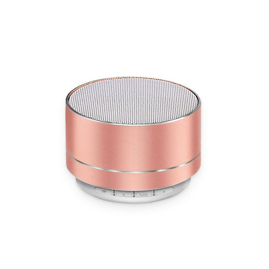 Portable Rose Gold Speaker - Trendha