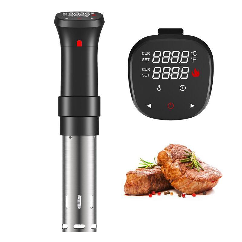 1100W Sous Vide Cooker Thermal Immersion Circulator Machine with Large Digital LCD Display Time and Temperature Control - Trendha