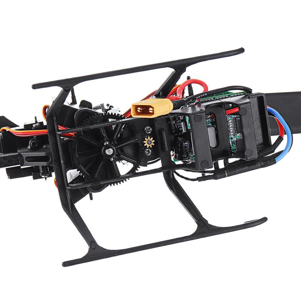 XK K130 2.4G 6CH Brushless 3D6G System Flybarless RC Helicopter RTF Compatible with FUTABA S-FHSS - Trendha