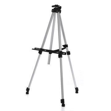 Foldable Aluminum Alloy Painting Tripod Painting Easel Telescopic Tripod Drawing Board Display Stand Sketching Rack with Storage Bag - Trendha