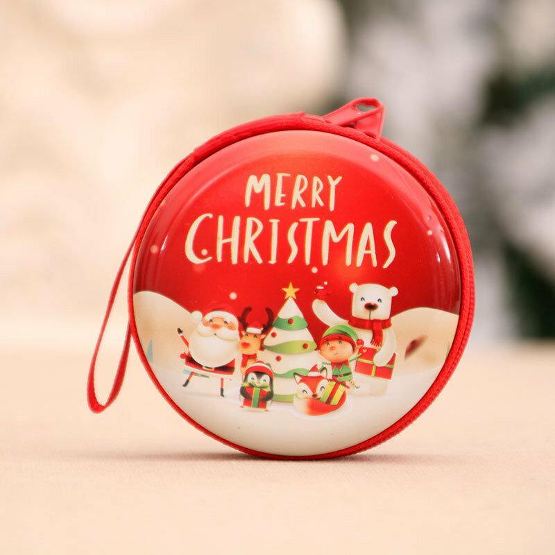 Unisex Child Adult Christmas Pattern Coin Bag Christmas Gift - Trendha