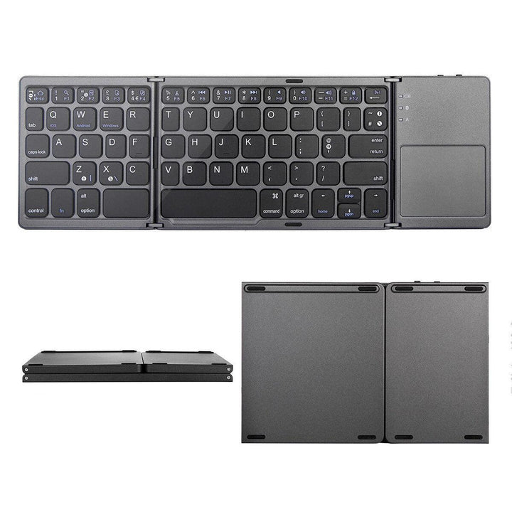 Mini Foldable Touch 3.0 bluetooth Keyboard For Samsung Dex Win/iOS/Android System - Trendha