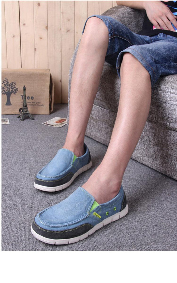 Large Size Canvas Shoes Casual Breathable Pedal Fall - Trendha