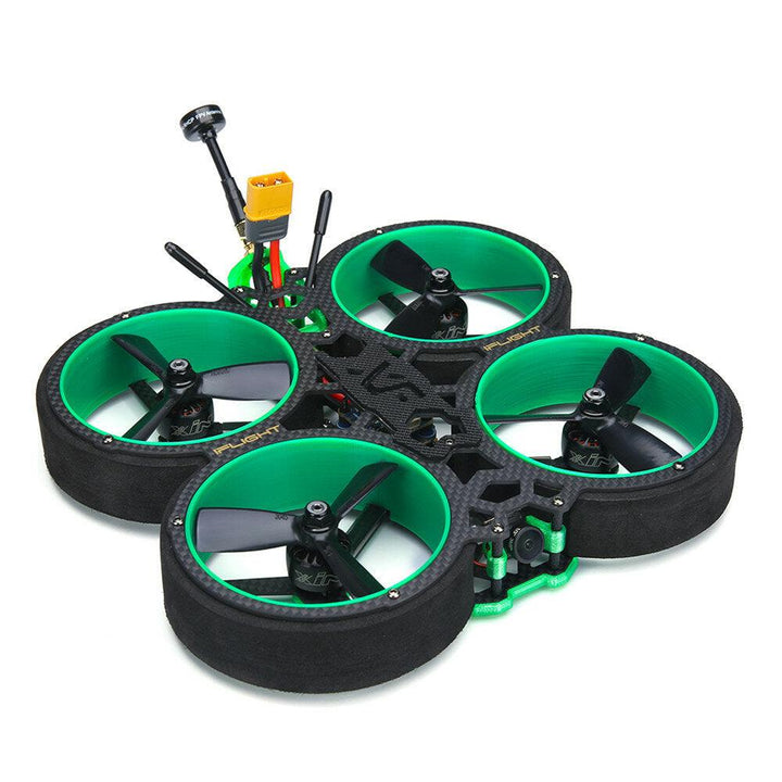 iFlight Green H 3Inch CineWhoop 4S FPV Racing RC Drone SucceX-E Mini F4 Caddx EOS2 - Trendha