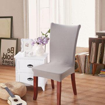 Honana WX-917 Elegant Fabric Solid Color Stretch Chair Seat Cover Computer Dining Room Hotel Wedding Decor - Trendha