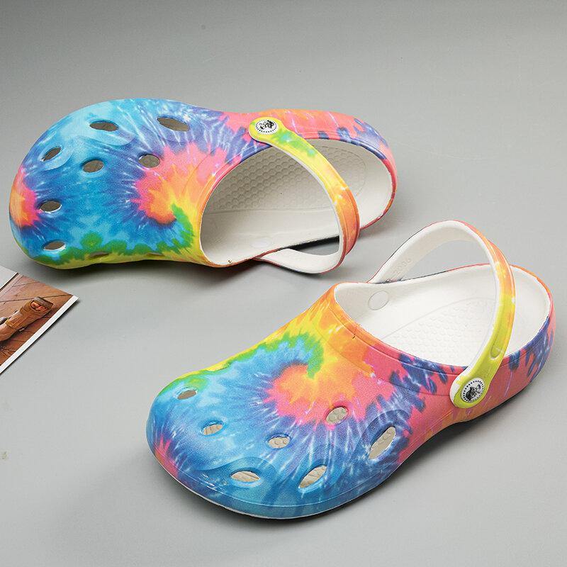 Women Hollow Out Two-ways Waterproof Breathable Soft Beach Sandals - Trendha