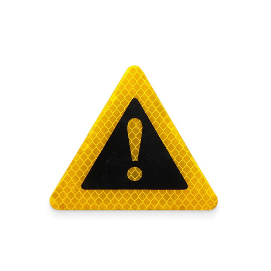Yellow Reflective Emergency Warning Sticker - Trendha