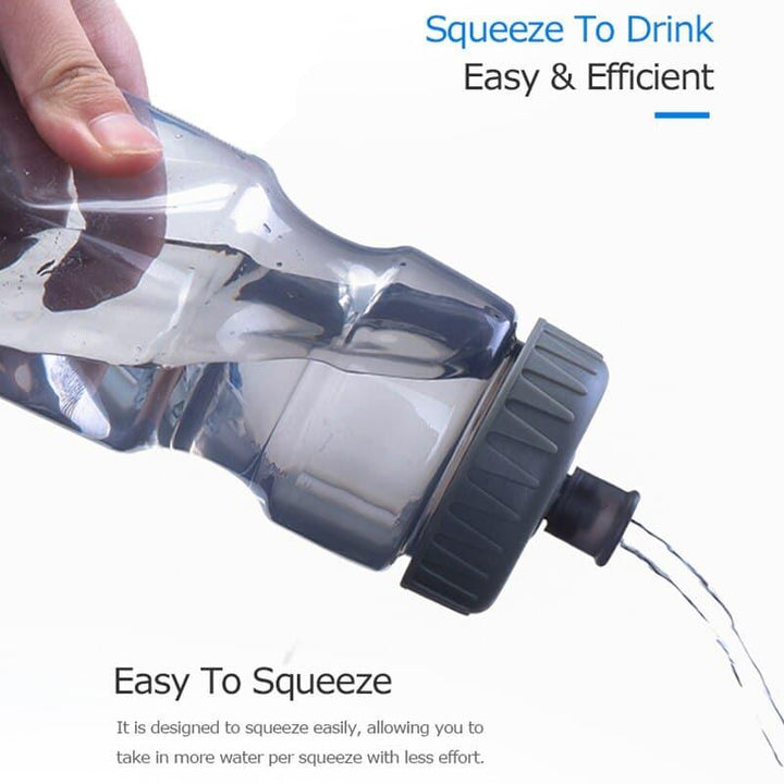 700ml Outdoor Travel Water Bottle with Straw - Trendha