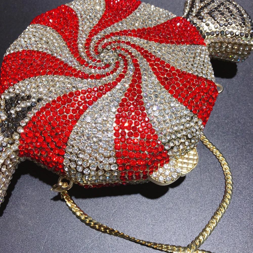 Creative Simple Candy Shape Diamond Bag - Trendha