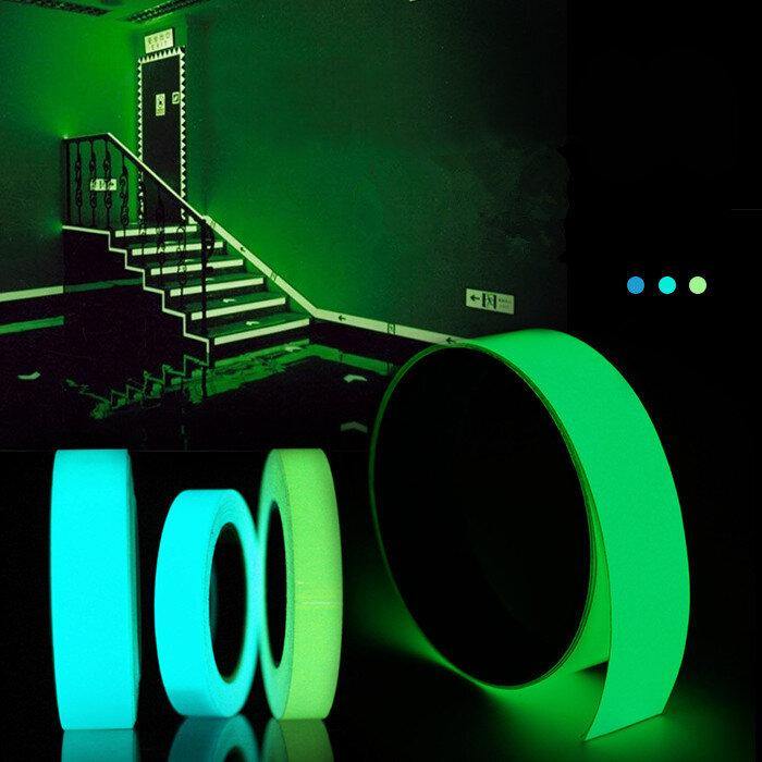 5mx15mm Luminous Tape Self-adhesive Green Blue Glowing In The Dark Safety Stage Home Decor - Trendha