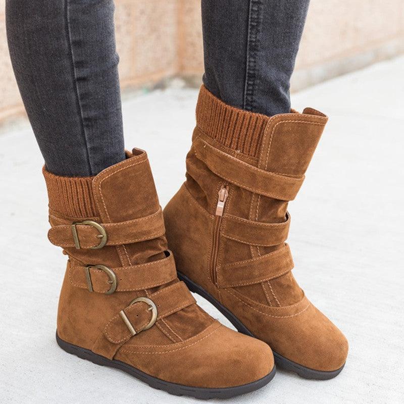 Casual cotton boots - Trendha