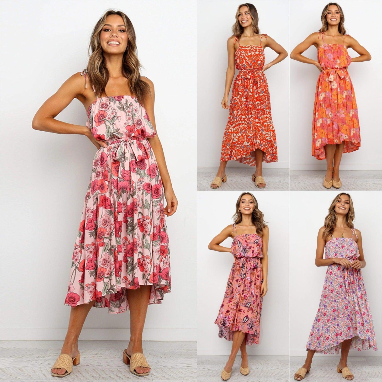Printed camisole dress - Trendha