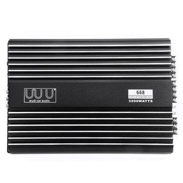 3200W 12V 4-Channel Car Audio Stereo Power Amplifier Bass Powerful Subwoofer Amp - Trendha