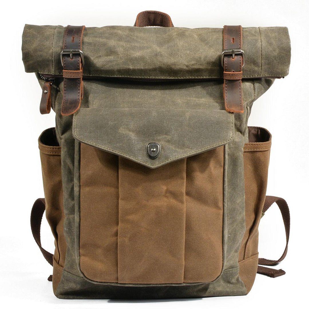 Fashion Simple Canvas Travel Backpack - Trendha