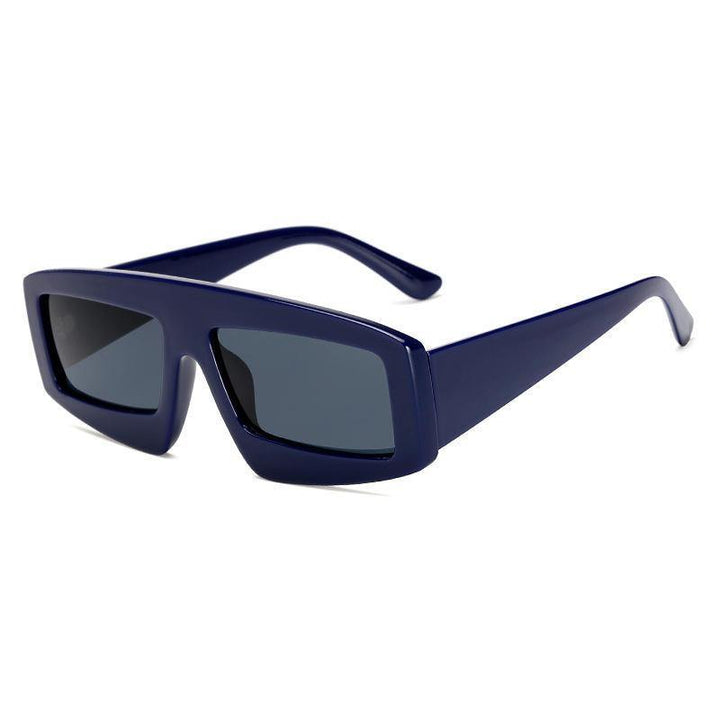 Men Anti-UV PC Lens Glasses Irregular Square Sunglasses - Trendha