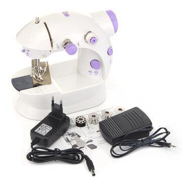 Portable Home Handwork Electric Mini Sewing Machine With Led Light - Trendha