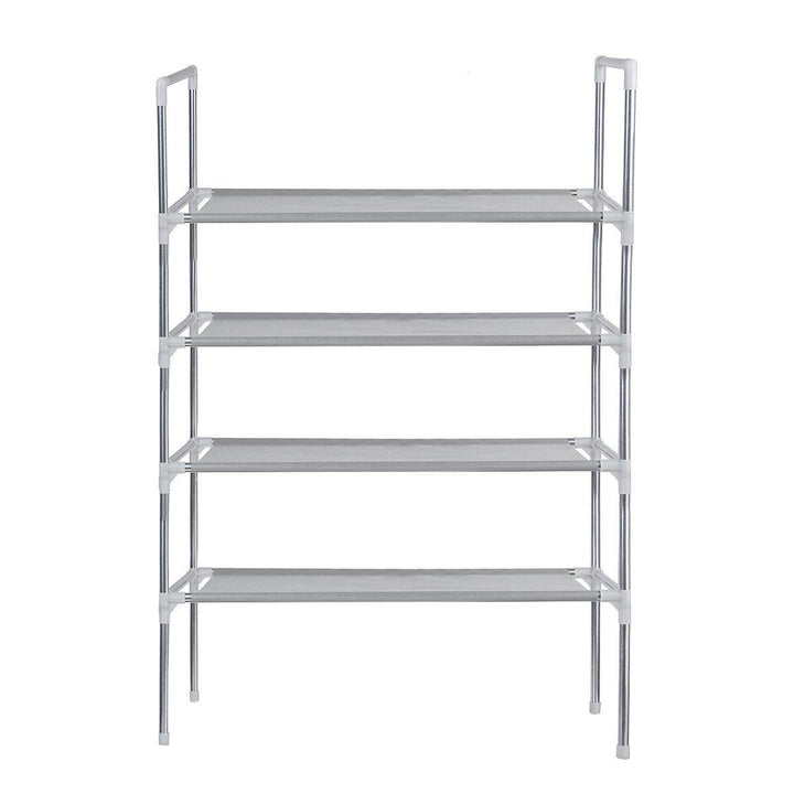 Shoe Rack 4/7/10 Tiers Standing Storage Organizer Entryway Shelf-White - Trendha