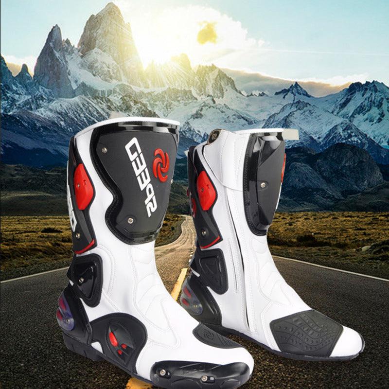 Four seasons men's off-road motorcycle boots - Trendha