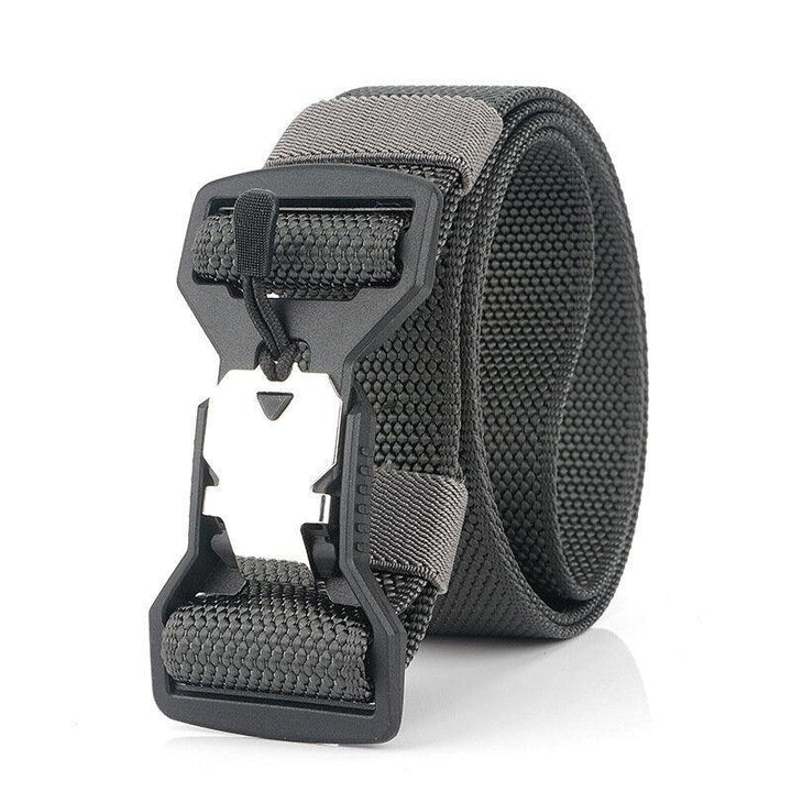 125cm Men's Casual Nylon Tactical Belt Plastic Magnet Function Buckle Military Belts - Trendha