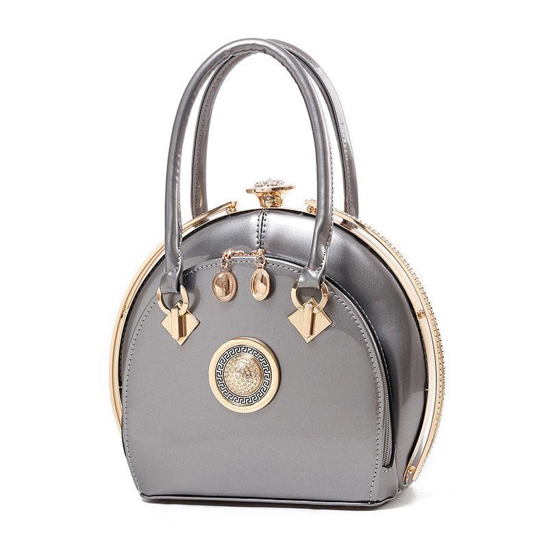 Fashionable High-End Handbags with Bright Leather for a Noble and Trendy Look - Trendha