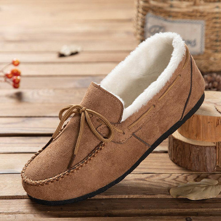 Women Casual Warm Hand Stitch Lace Up Snow Ankle Boots - Trendha