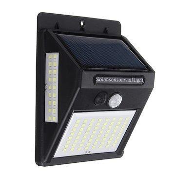 100 LED Solar Power Wall Light PIR Motion Sensor Security Outdoor Gardern Lamp - Trendha
