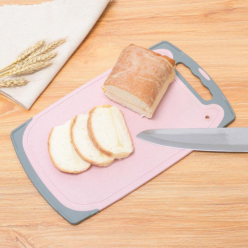 Wheat Straw Kitchen Cutting Board Creative Rectangilar Corrosion-resistant Chopping Block - Trendha