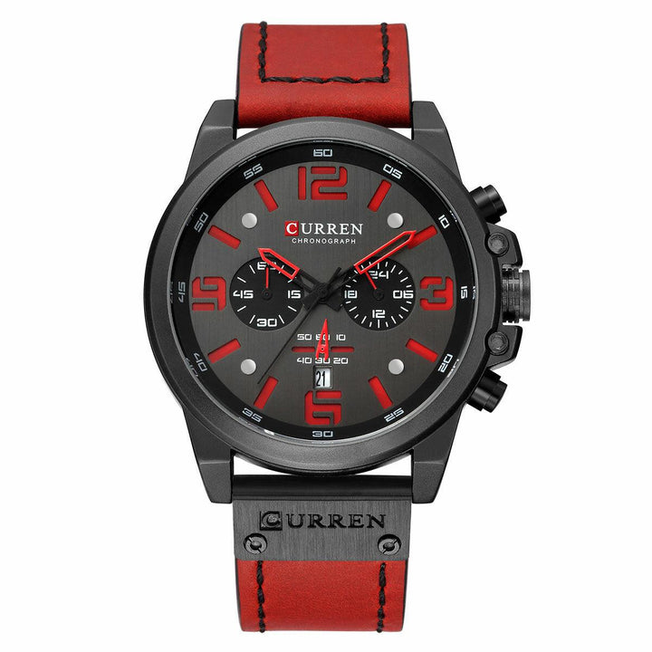 CURREN 8314 Calendar Business Style Men Wrist Watch Date Display Quartz Watch - Trendha