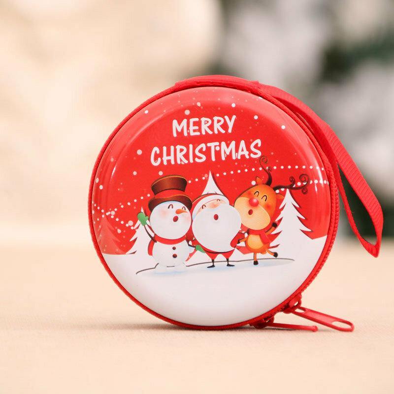 Unisex Child Adult Christmas Pattern Coin Bag Christmas Gift - Trendha