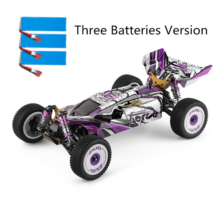 Wltoys 124019 Several 2200mAh Battery RTR 1/12 2.4G 4WD 60km/h Metal Chassis RC Car Vehicles Models Kids Toys - Trendha