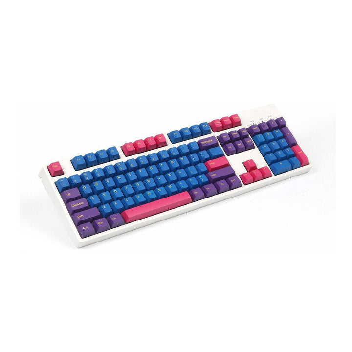 166 Keys Color Matching Keycap Set Cherry Profile PBT Two Color Molding Keycaps for Mechanical Keyboard - Trendha