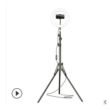 8" Live Stream Makeup Selfie LED Ring Light With Tripod Stand Bluetooth Remote Control Cell Phone Holder - Trendha