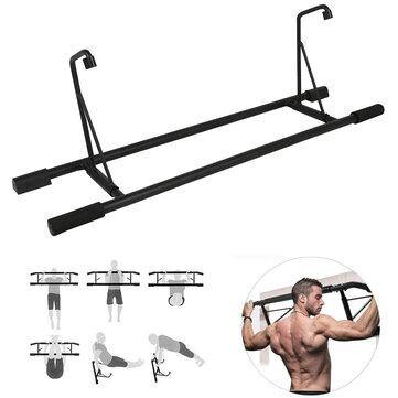 Pull Up Bar for Doorway Smart Hook Push-Ups Stands Home Training Exercise Tools - Trendha