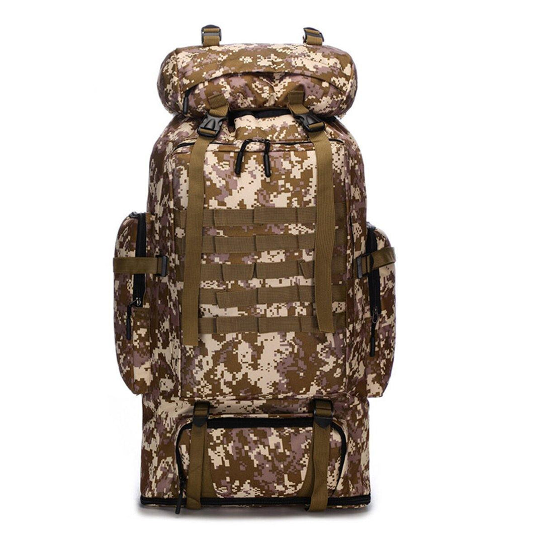 100L Large Capacity Tactical Backpack Camping Climbing Hunting Waterproof Rucksack - Trendha