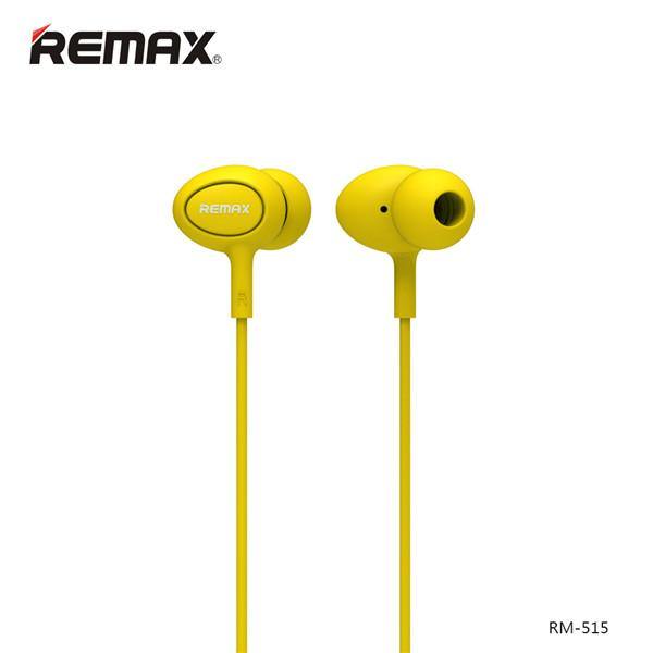 REMAX RM-515 Universal Candy In-ear Earphone Headphone With Mic - Trendha