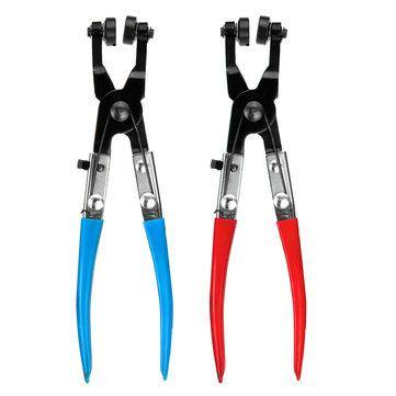 Angled 45° Pipe Hose Clamp Pliers Tool Fuel Coolant Hose Locking Clip Automobile Removal Tool - Trendha
