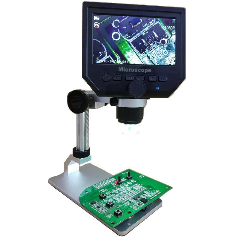 G600 Digital 1-600X 3.6MP 4.3inch HD LCD Display Microscope Continuous Magnifier Upgrade Version - Trendha