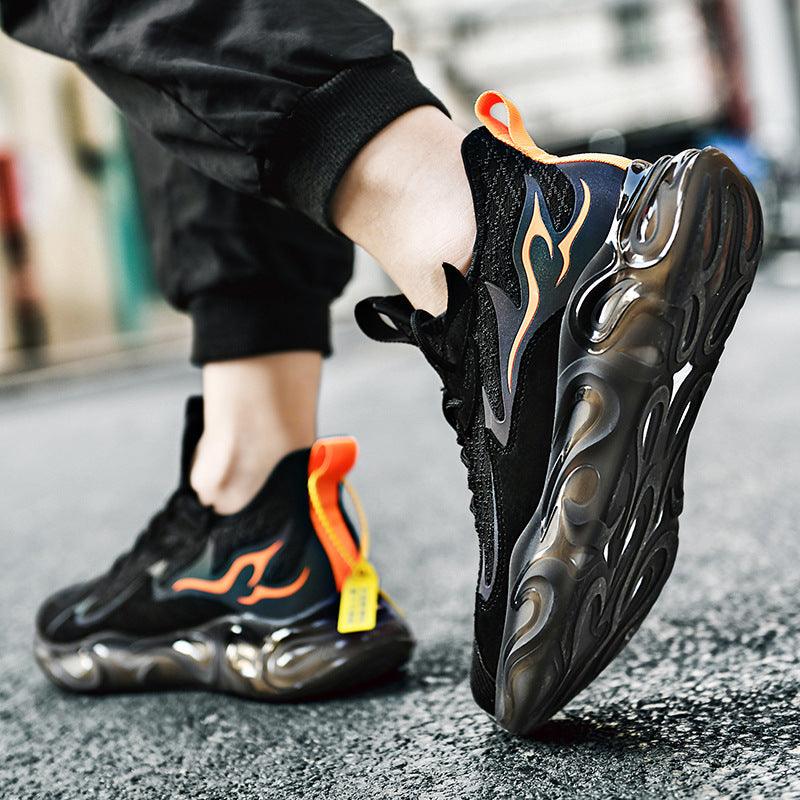 New Summer Men's Shoes Korean Breathable Basketball - Trendha