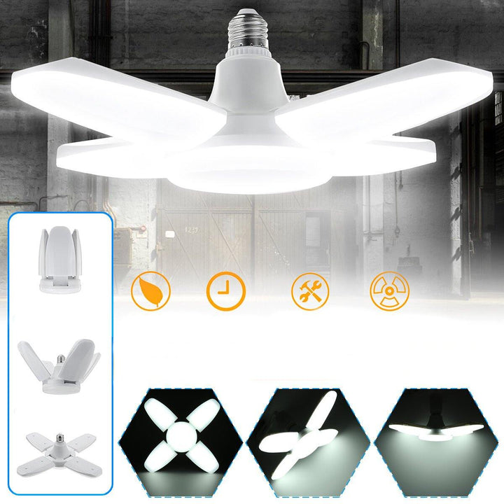 100W E26/E27 Foldable 235LED Garage Light Bulb Mining Workshop Supermarket Ceiling Lamp 85-265V - Trendha