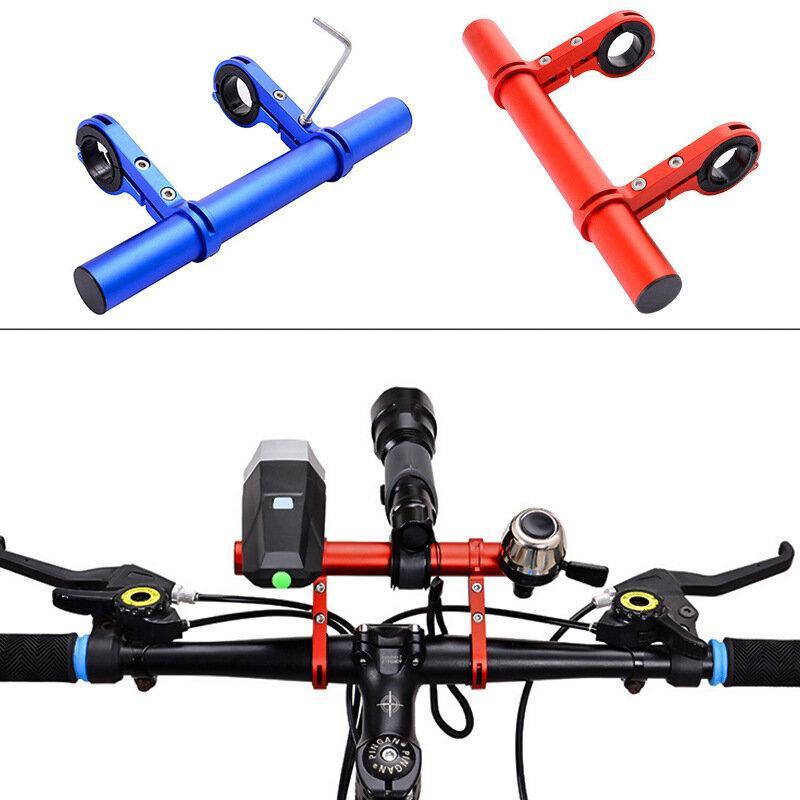 20CM Bike Flashlight Holder Handle Bar Bicycle Accessories Extender Mount Brack - Trendha